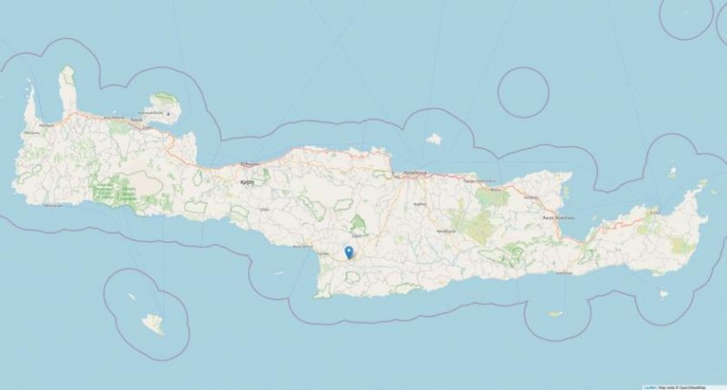 Mires Ihr Familiensitz oder Renditeparadies: 1.709 m² Bauland mit Traum-Panorama in Moires, Kreta Grundstück kaufen